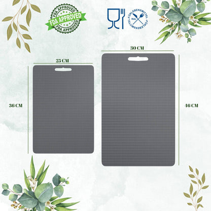 Stainless Steel Cutting Board 2-in-1 Scratch-Resistant